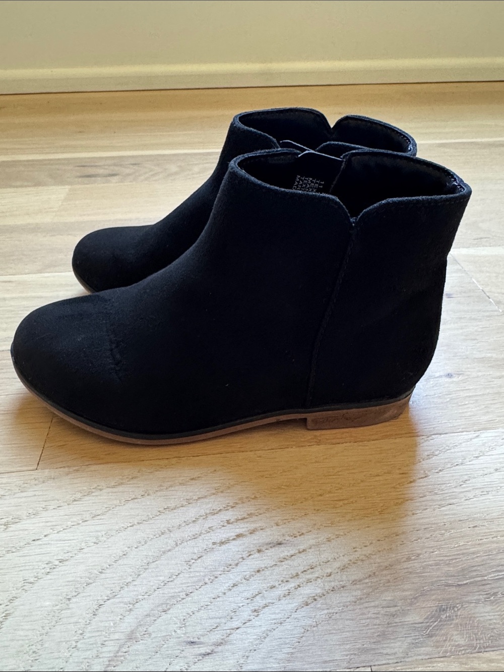 Toddler Girls’ Penelope Zipper Ankle Boots - Black 11T